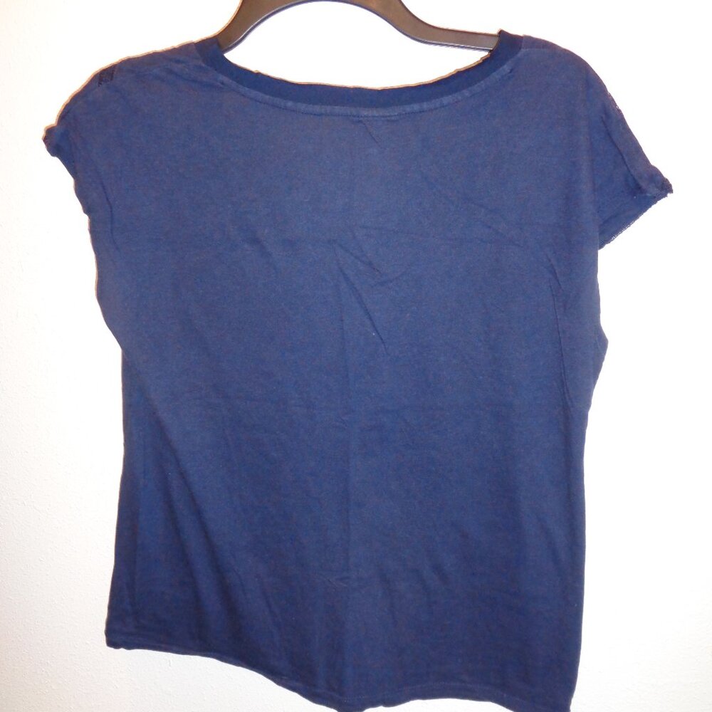 LC Lauren Conrad Women's Short Sleeve Top Size Medium - Picture 7 of 8